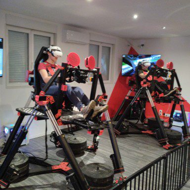 Utilisation d’un simulateur de réalité virtuelle à ArcadiaXP Aurillac