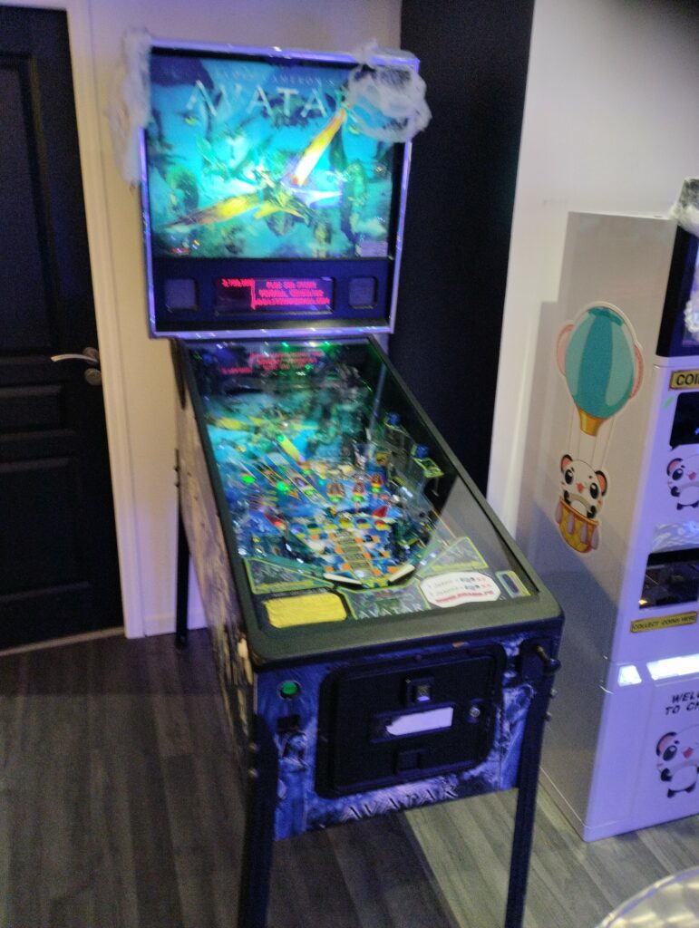 Flipper Avatar salle d’arcade ArcadiaXP Aurillac